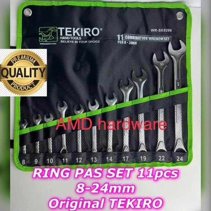 Kunci Ring Pas Set 14pcs 8 - 32mm Wagener. sklas tekiro lipro crossman