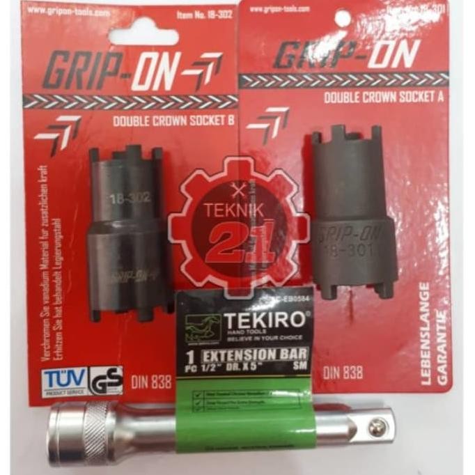 PAKET KUNCI MAHKOTA DAN SAMBUNGAN SHOK TEKIRO KUNCI MAHK yekdgu 7903xv