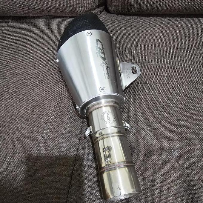 jual knalpot CLD shark short silincer pendek motor ninja cbr 150 250 terlaris