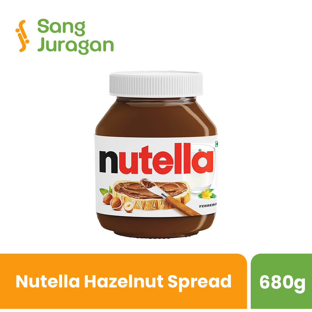 

Nutella Chocolate Selai/ Nutellla Chocolate Hazelnut Spread/ Selai Coklat Kacang Nutella