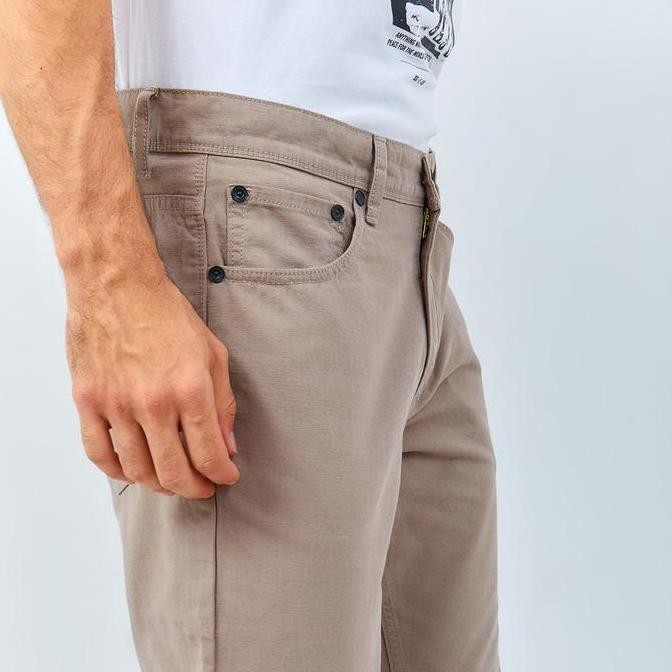 Emba Denim - Bs08.1 Celana Panjang Pria Kanvas Regular Non Stretch Casual Fit