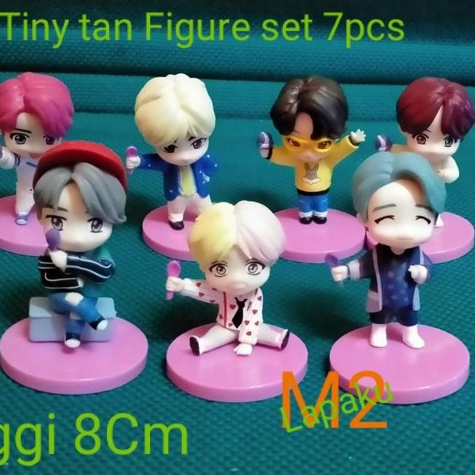 Murah BTS Tiny tan X Baskin Robbins Figure set 7pcs lapaku72 Ayo Beli