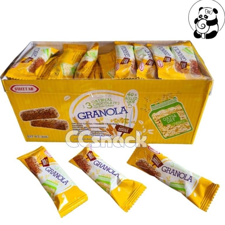 

et-98 AS25 Sweet Me Granola Box Isi 60 Tanpa Gula Terlaris Terlaris