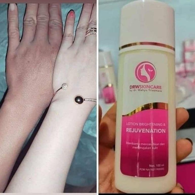 Whitening Lotion Rejuvenation drw skincare // Lotion Rejuve drw skincare //  lotion pemutih bpom // 