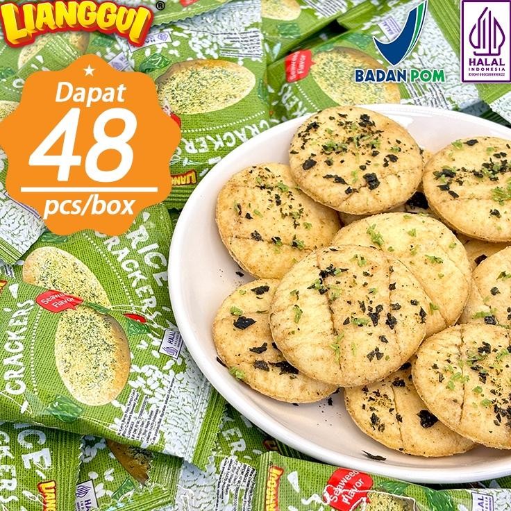 

Lsi48 Kerupuk N Craers Halal Cemilan Renyah Rasa Rumput Laut Sna Biscuits Kantorkeluarga