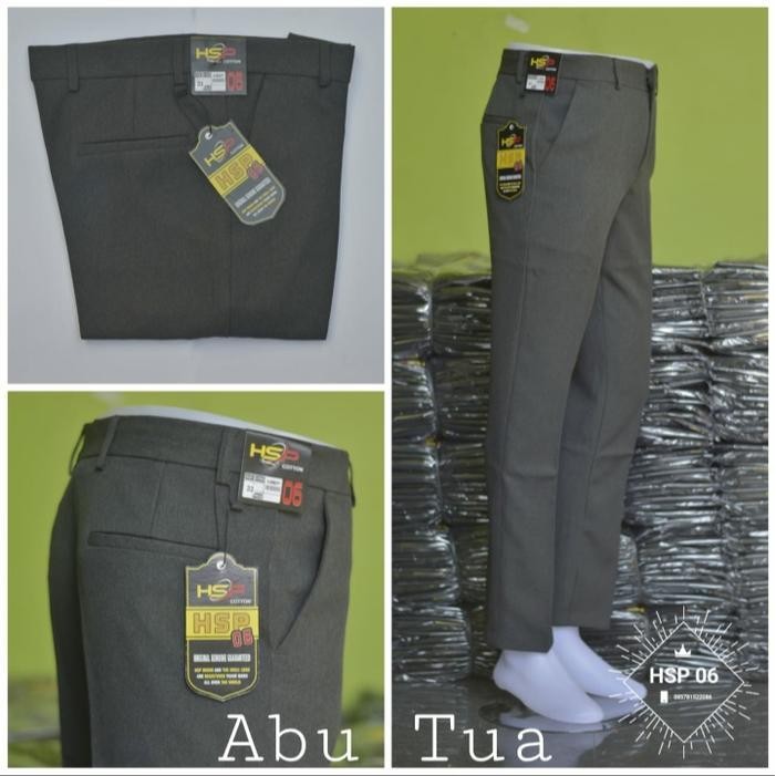 Celana Formal Pria Celana Kain Kantoran Executive Karyawan Muda Celana Kain Wol Slimfit Celan Kantor