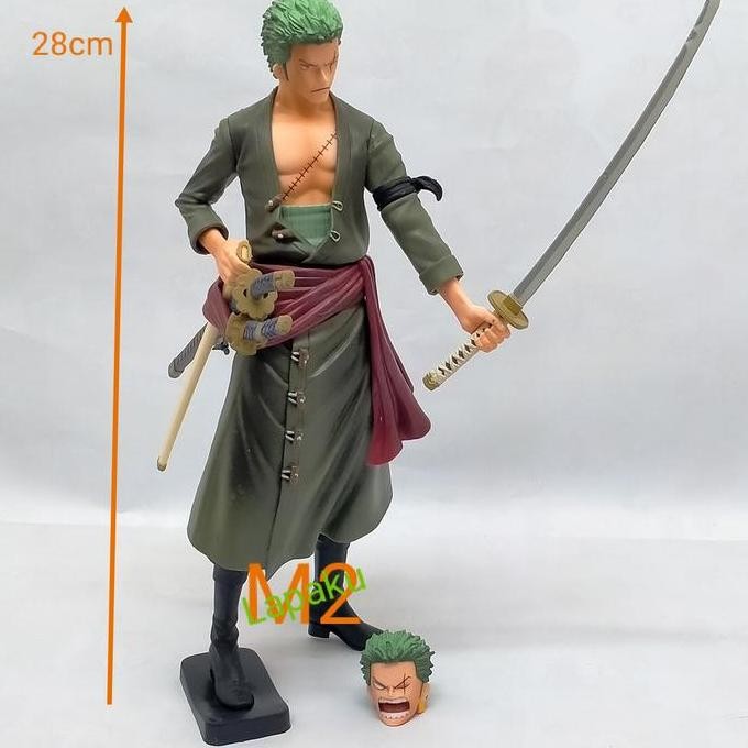 Terbaru FIGURE ONE PIECE GRANDISTA RORONOA ZORO NERO version lapaku72 Juara