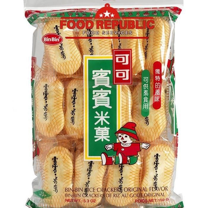 

Bin Bin Rice Craers Rasa 150 Gr Sna Vegan Tanpa Msg