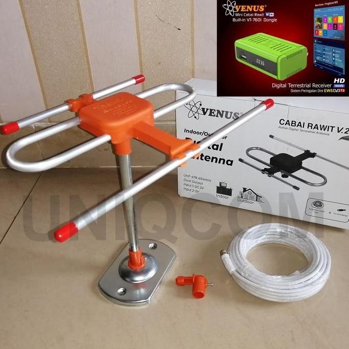 Terlaris Set Top Box Stb Mini Tv Digital Dvb T2 /Dvbt2 Venus Stb Mini Ready Stok