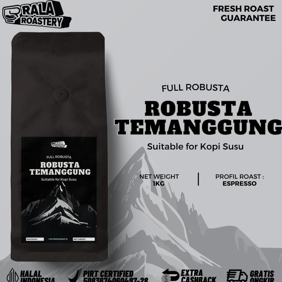 

Robusta Temanggung Full Robusta Kopi Susu 1Kg Kopi Susu