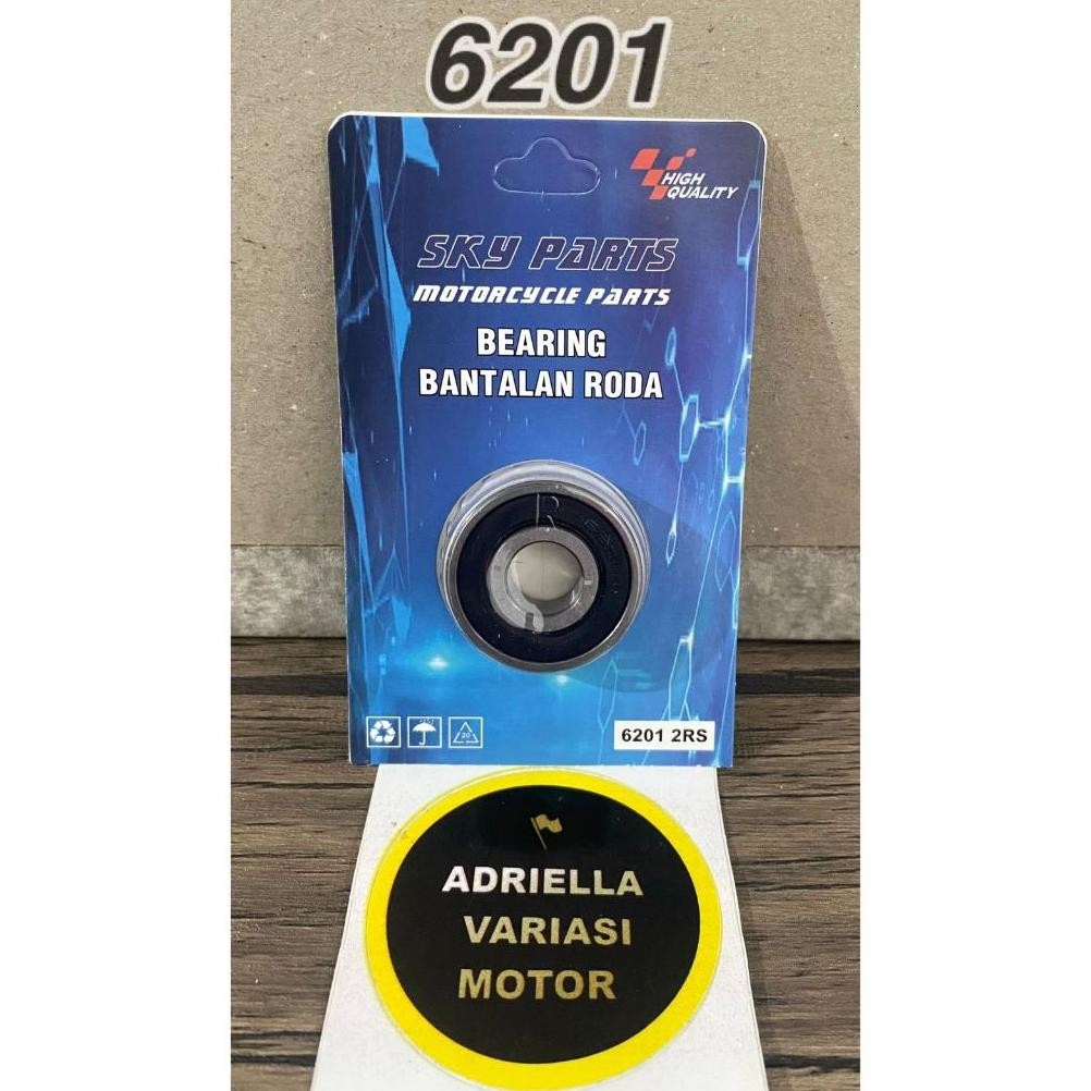 BEARING 6201-2RS LAHER LAHAR RODA DEPAN HONDA VARIO BEAT SUPRA X REVO