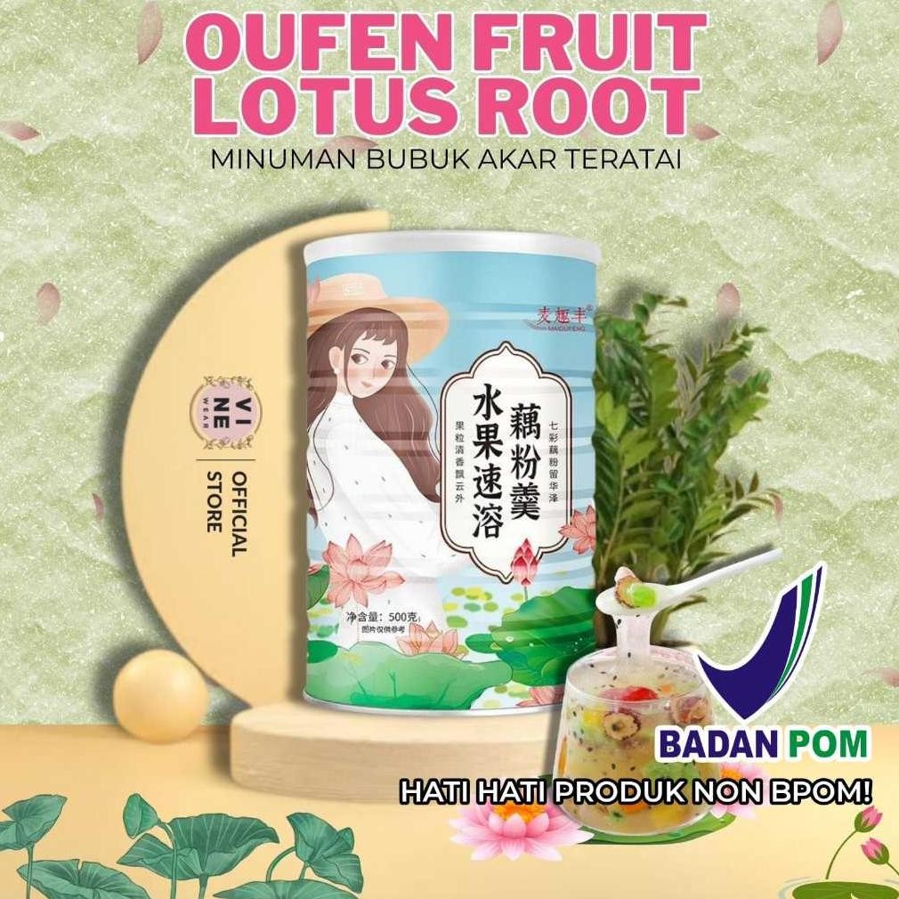 

OUFEN LOTUS ROOT POWDER HALAL BUBUK AKAR TERATAI HEALTHY FOOD