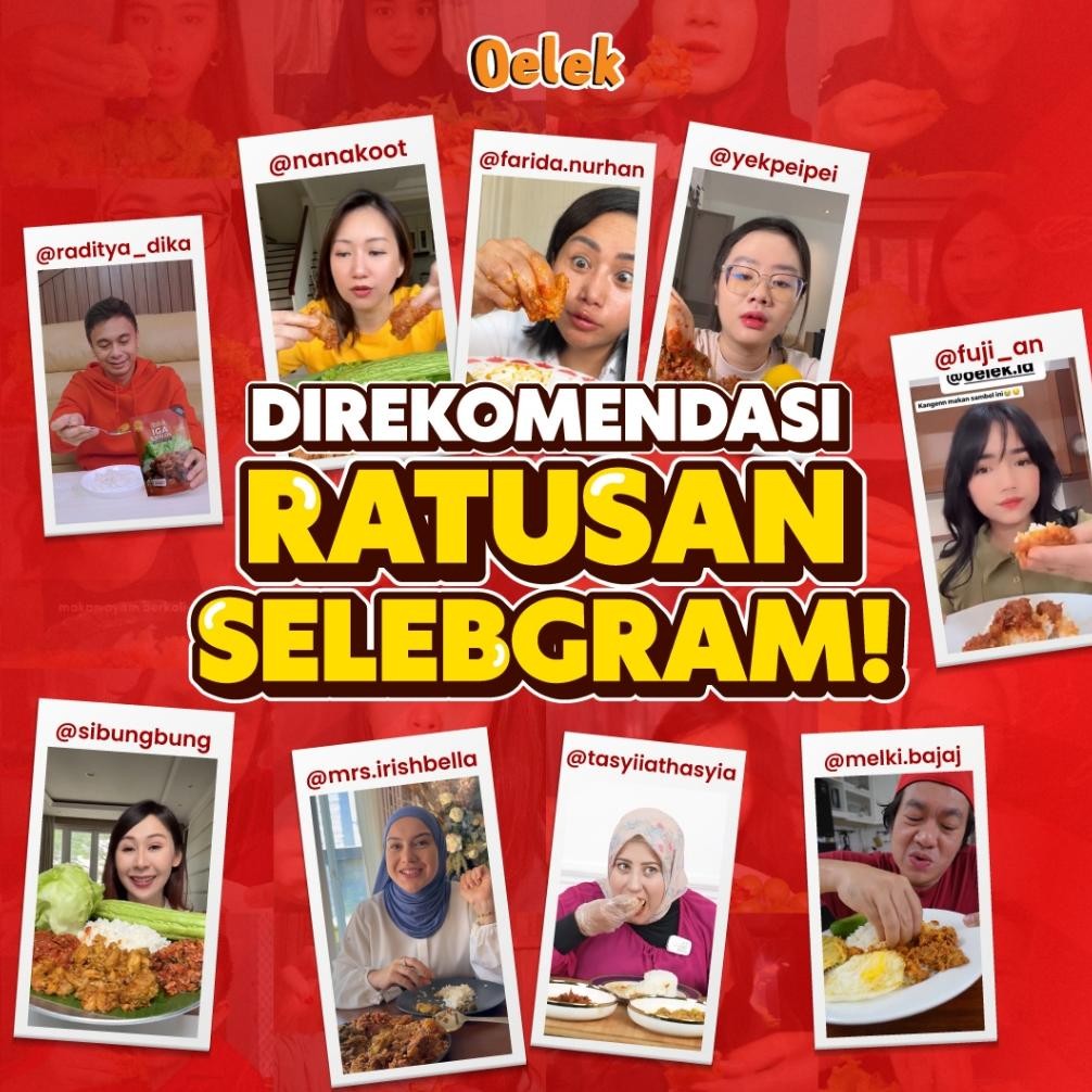 

asd-86 fg-87 Oelek Paket Cobain Dulu 4 Lauk / Iga Emplok / Cakalang Balado / Cumi Cabe Ijo / Ayam Kecombrang / Lauk Siap Saji Sale Murah