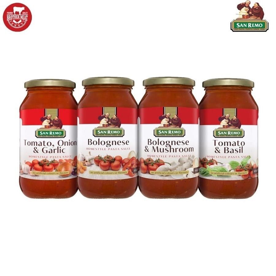 

San Remo Pasta Sauce Gr Brothermeat