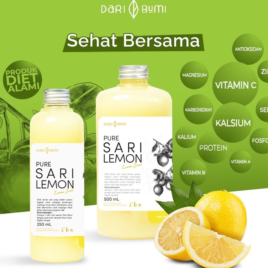 

Sari Lemon Dari Bumi Ml Pure Lemon Lokal Minuman Detox