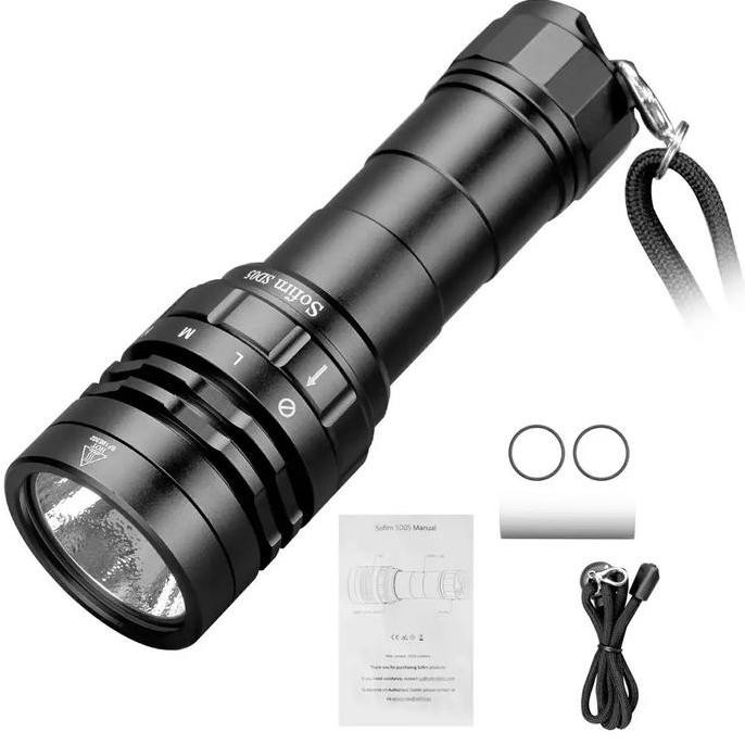 BIG SALE Sofirn SD05 Scuba Senter LED Diving Selam Cree XHP50.2 3000lm PROMO TERBARU BEST SELLER BES