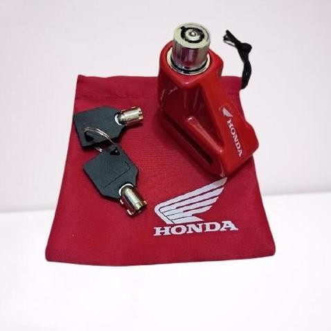 Baru Gembok Motor / Kunci Piringan Cakram Original Honda (Dislock) Ori Ahm