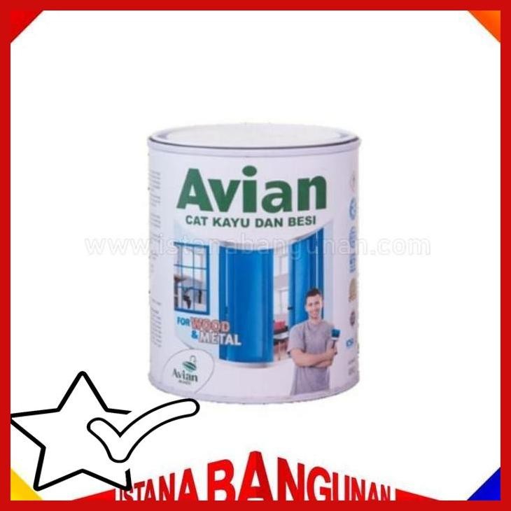 [ISB] AVIAN CAT KAYU DAN BESI CAT TINTING 0,9L