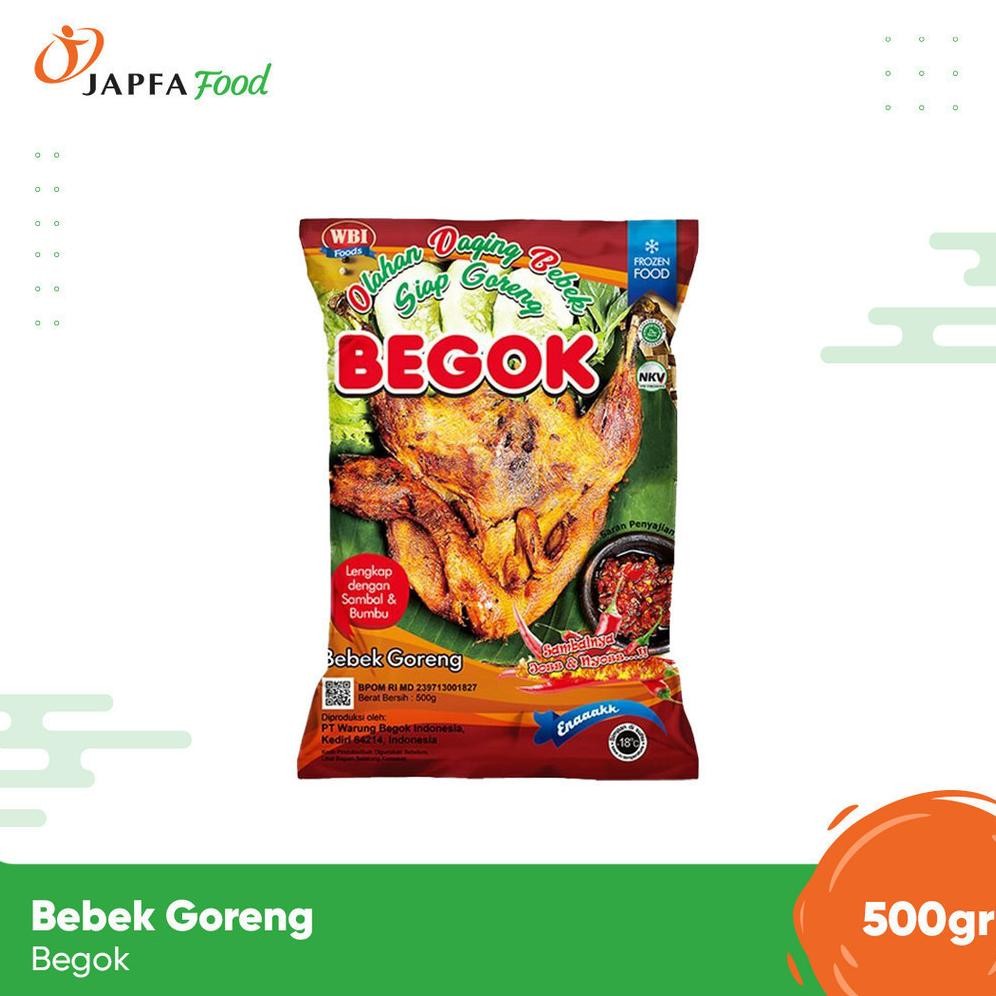 

TERLARIS Begok Bebek Goreng Ready to Cook 500gr Siap kirim