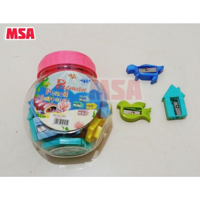 

Rautan Pencil Toples Isi 24Pc / Peruncing Pensil Isi 24