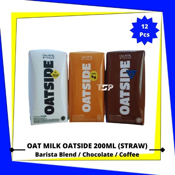 

Oat Milk Oatside (Straw) Varian Rasa 200ml x 12 pcs
