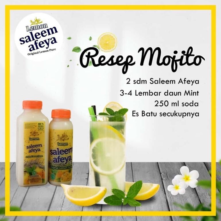 

_Kecil_ Lemon Saleem Afeya Original 500Ml/ Sari Lemon Murni/ Diet Sehat Asd-86