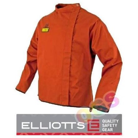 HOT PROMO Elliotts Wakatac Welding Jacket / Jaket Las, P/N: WAKPJ30, Ukuran M/L