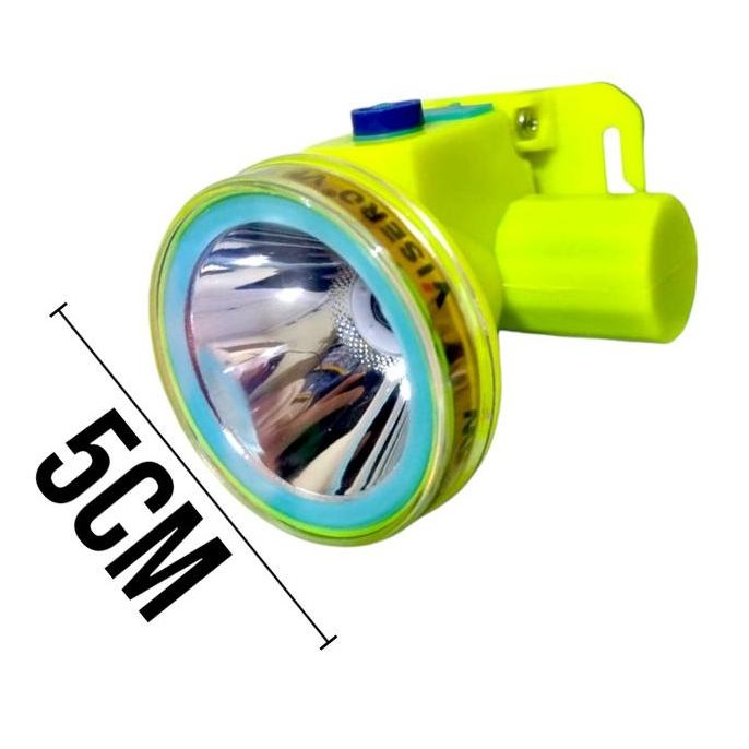 BIG SALE Senter Kepala Selam VISERO VHL-035 AW Cahaya PUTIH 35 Watt 3 Mode 4800mAh Tahan 24 Jam Meny