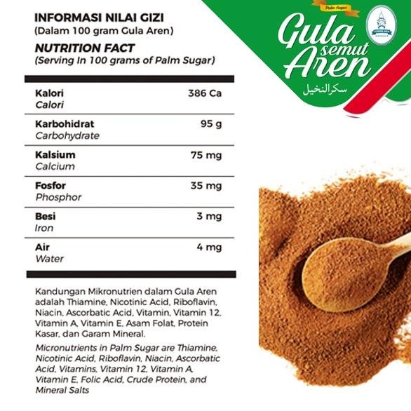 

Promo..!!! Pondok Aren Gula Aren Bubuk Asli Grade A 1Kg Gula Aren Semut Brown Sugar Asli Palm Sugar Bpom Halal Mui Ew64