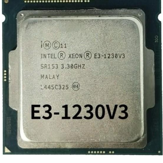 Intel Xeon E3-1230 V3 E3 1230 V3 E3 1230V3 3.3 Ghz Quadcore New Stok
