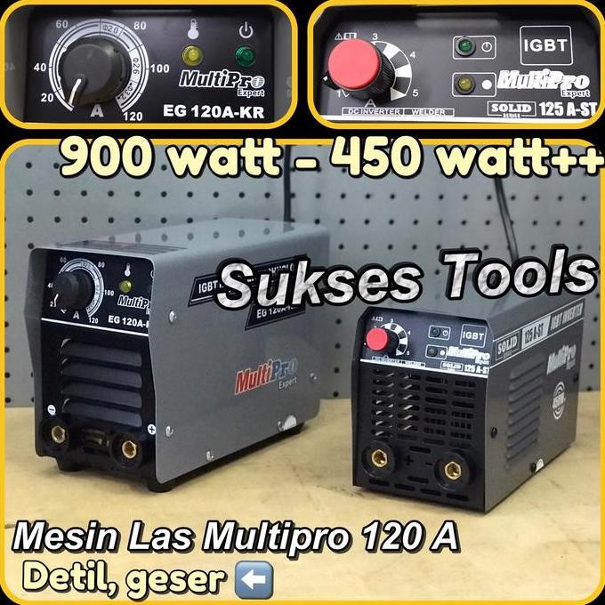 BRG BARU EG120 A KR Mesin Las 120 A Multipro Travo Las EG 120 A KR Bisa Genset