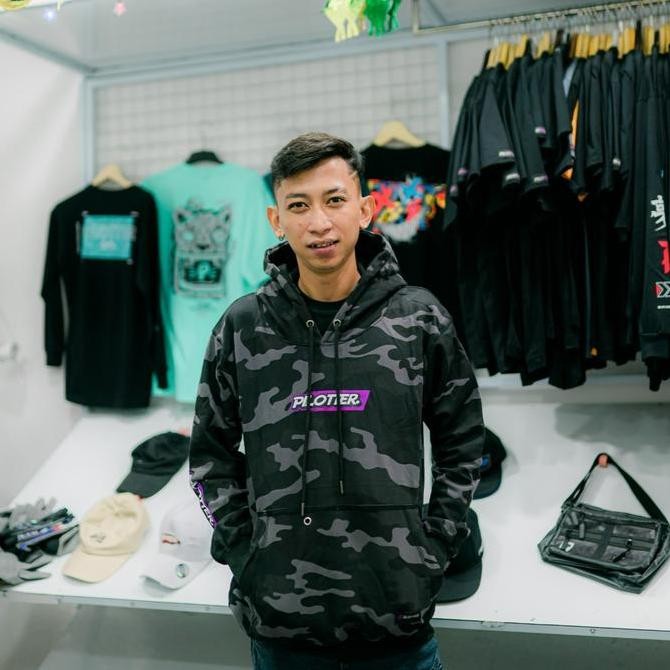 Hoodie Pilotter Camo Original Co