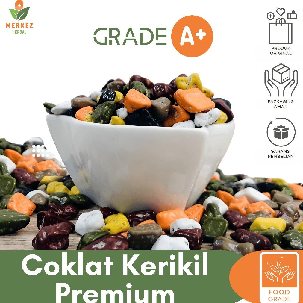 

io-98 lij-56 Coklat Cokelat Arab Batu Kerikil Krikil Premium 1Kg Gram Asli Khas Arab dan Turkey Untuk Oleh Oleh Haji dan Umroh Premium Viral