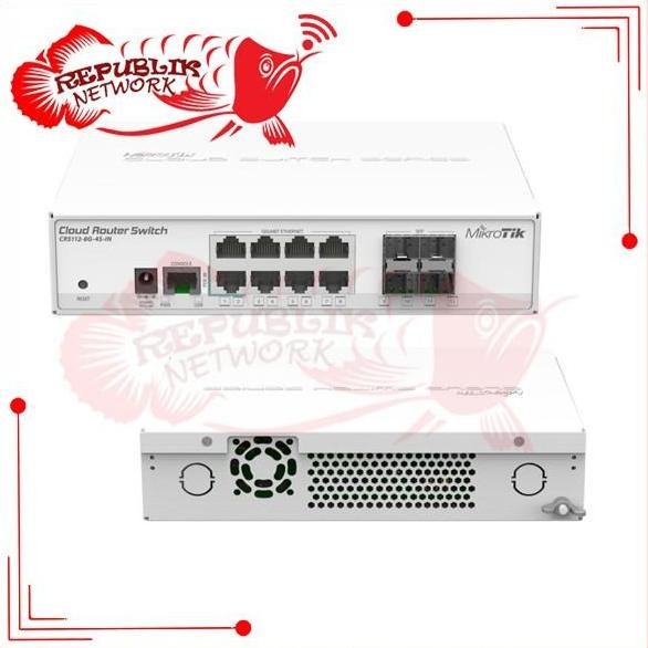 Mikrotik Crs 112 8G 4S In Crs112-8G-4S-In New Stok