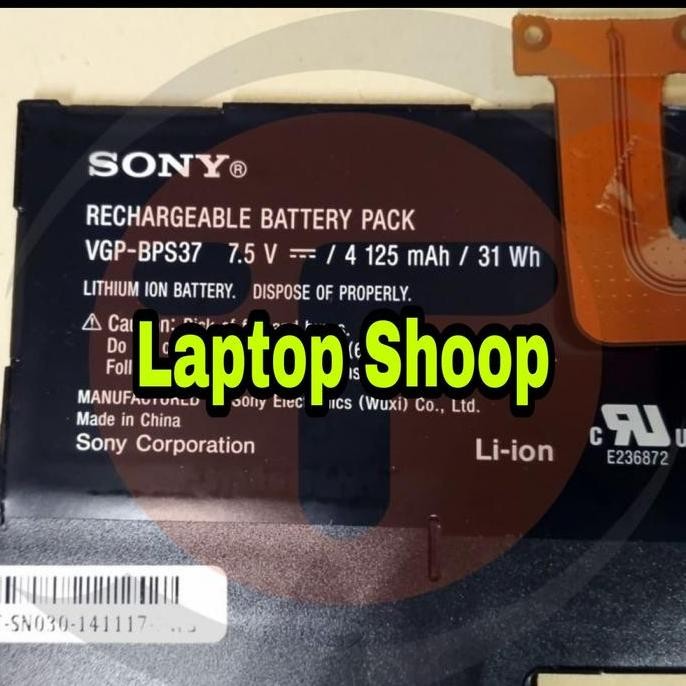 Baterai Sony Svp112A1Cw Pro 11 Vgp-Bps37 Svp1121 Original New Stok