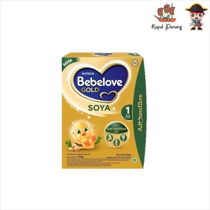 

Bebelove Gold Soya 1 Susu Formula Bayi [170 G]