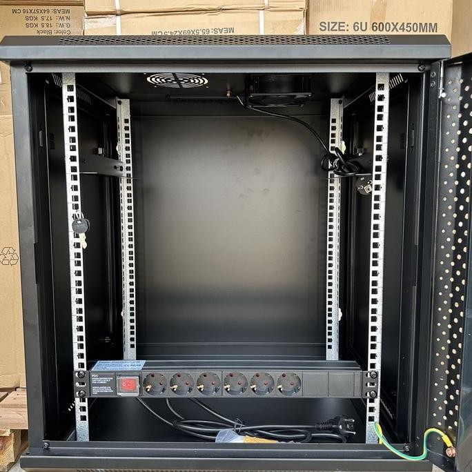 Rack Server 12U / Wallmount Rack 12U / Rack 12U New Stok