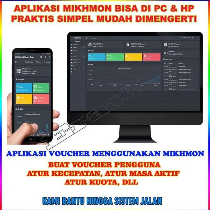 Paket Billing Hotspot Rt Rw Net Voucher Full Setting Mikrotik Rb750Gr3 New Stok