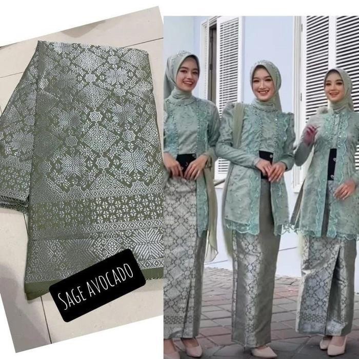 Rok Songket // Rok Lilit Songket Siap Pakai // Rok Bridesmaid // Bawahan Kebaya // Kain Songket Tenu