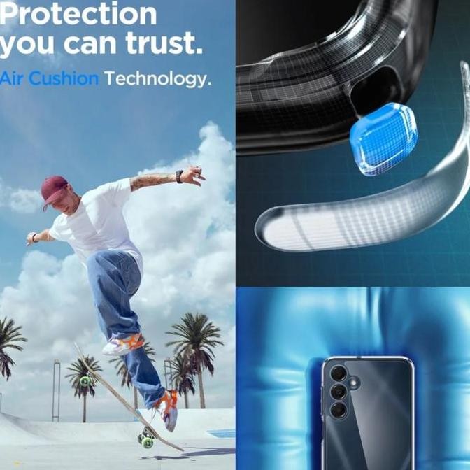 New Product - Case For Samsung Galaxy A16 5G Spigen Ultra Hybrid Clear Slim Anti Scratch Crack Shock