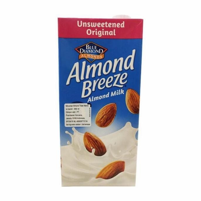 

blue diamond susu almond milk unsweetened original 946 ml termurah