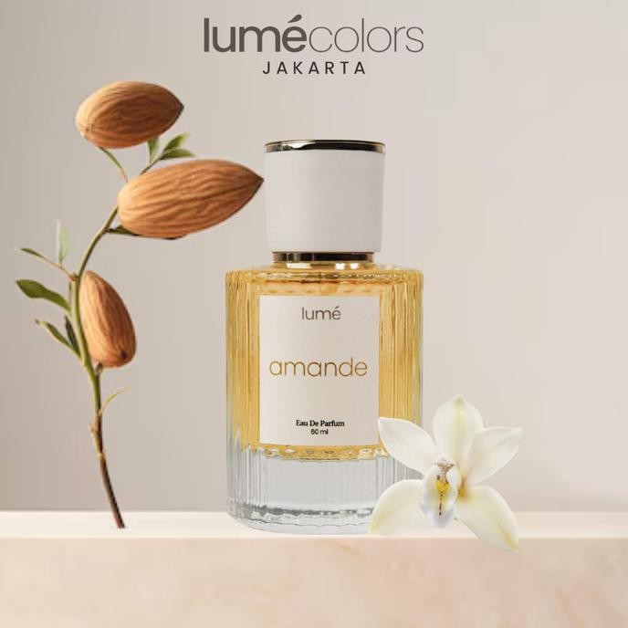 

parfum wanita lume amande sweet almond vanilla eau de parfume 60ml edp perfume lumecolors official minyak wangi tahan lama body mist spray ori termurah