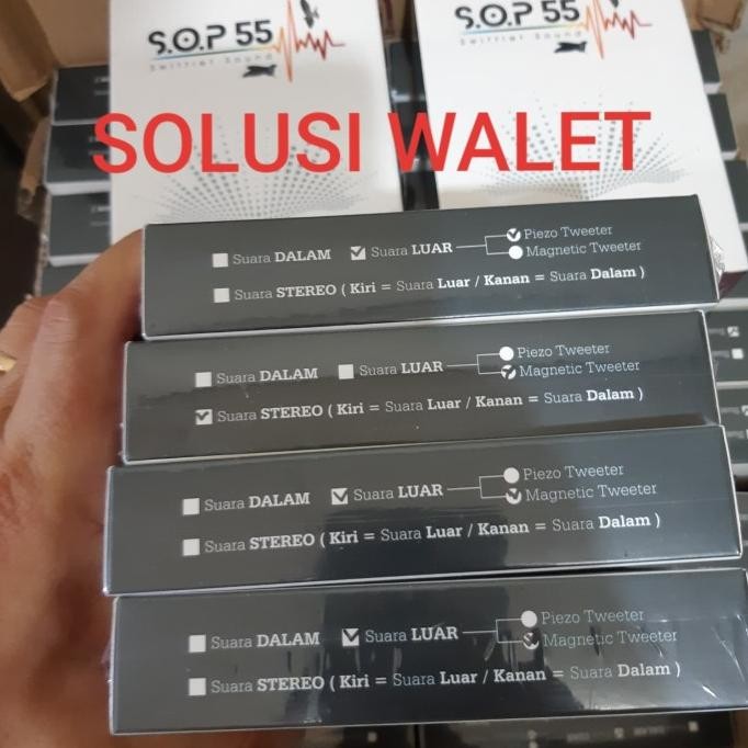 Suara Walet Stereo SOP 55 Panggil dan Inap Terlaris