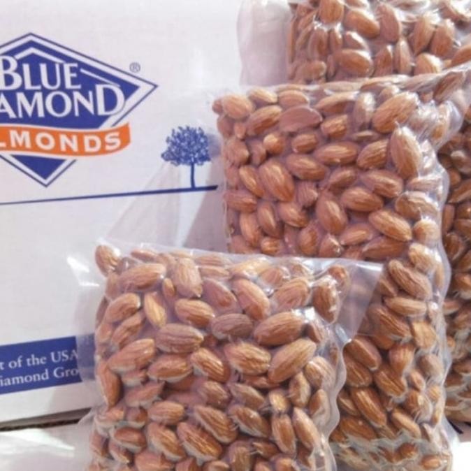 

original roasted alomond / kacang almond panggang matang 1 kg termurah