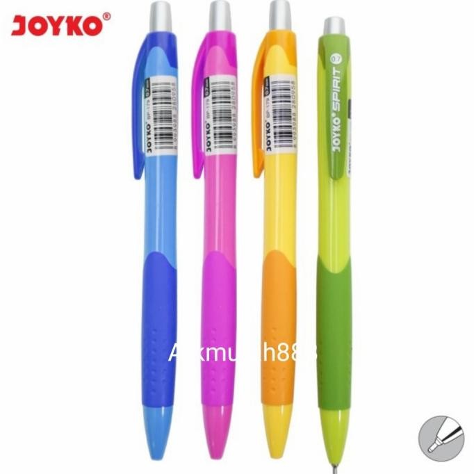

Produk Baru!! BALL PEN / PULPEN MURAH/ PENA JOYKO BP-179/0.7 MM/ SPIRIT / 1 LUSIN