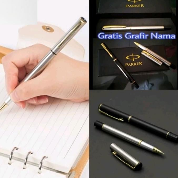 

Produk Baru!! pulpen roller ball pen Parker vector gratis Grafir nama