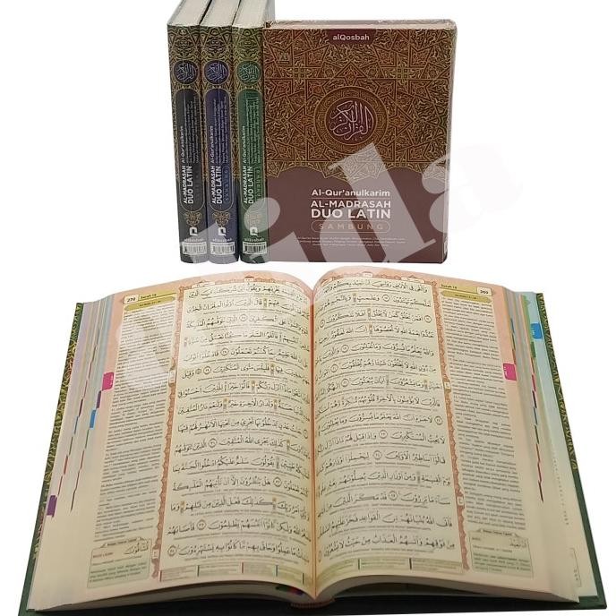 

Alquran Tajwid Perkata Latin Al-Madrasah Duo Latin Uk A5 Almadrasah HDM