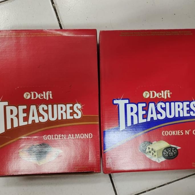 

coklat delfi treasure golden almond 36gram termurah