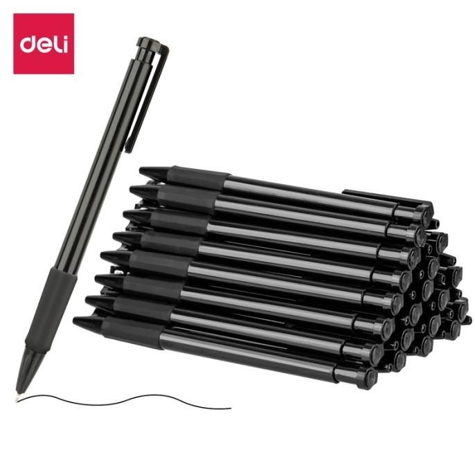 

Deli Ball Pen Clicker 0.7 Pulpen Bolpoin Pen Deli Cetek 6546S [36Pcs] Stok Terbatas
