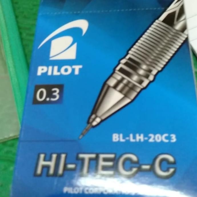 

Pulpen Pilot O,3 Hi-Tec-C Micro Fine Stok Terbatas